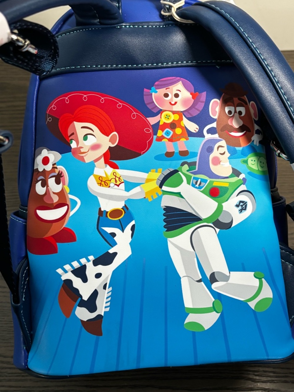 Loungefly Toy Story Buzz & Jessie Mini Backpack NWT Disney Pixar Bag - Picture 3 of 7
